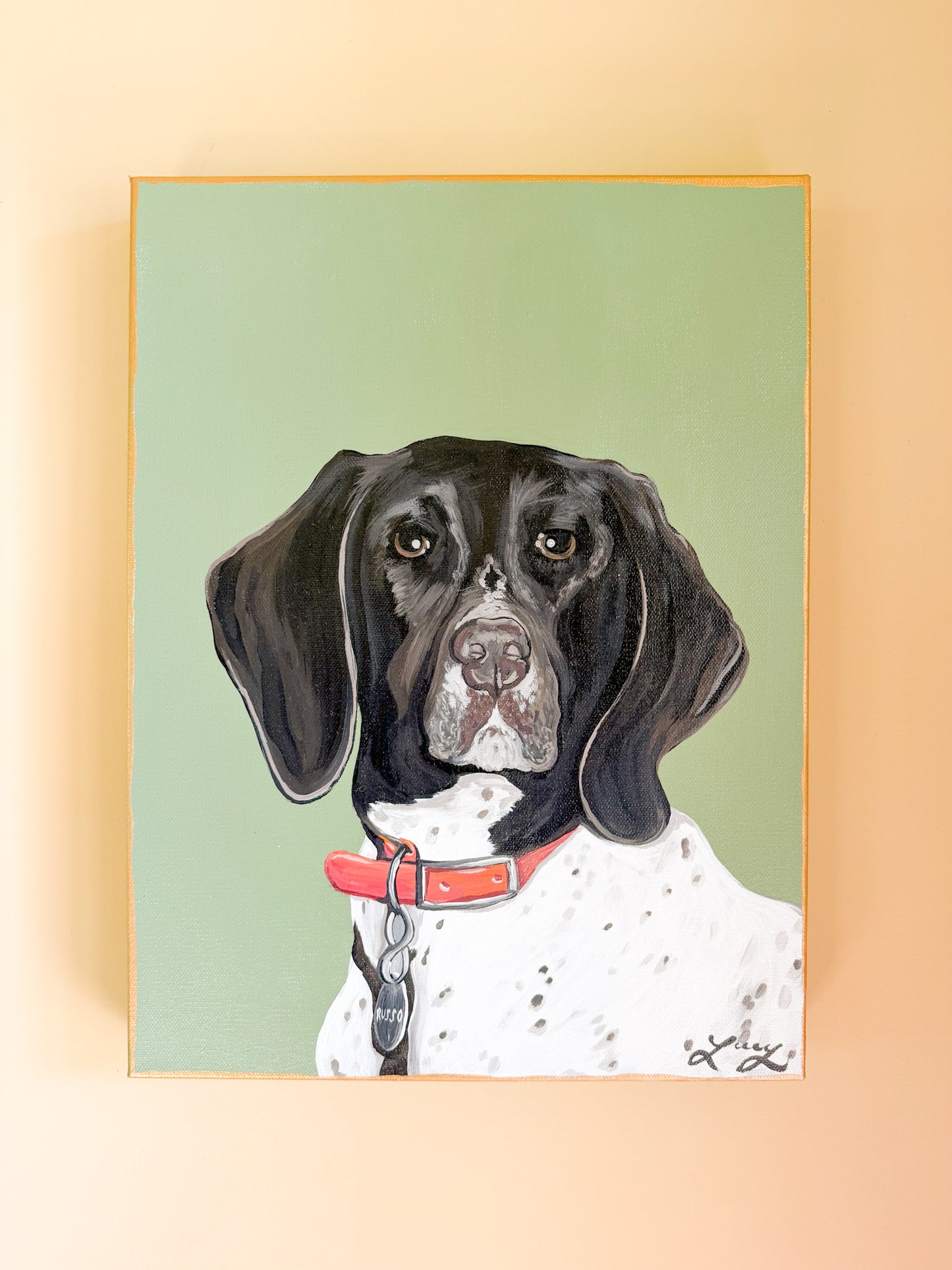 LARGE CUSTOM PET PORTRAIT