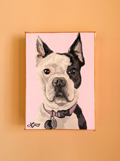 SMALL CUSTOM PET PORTRAIT