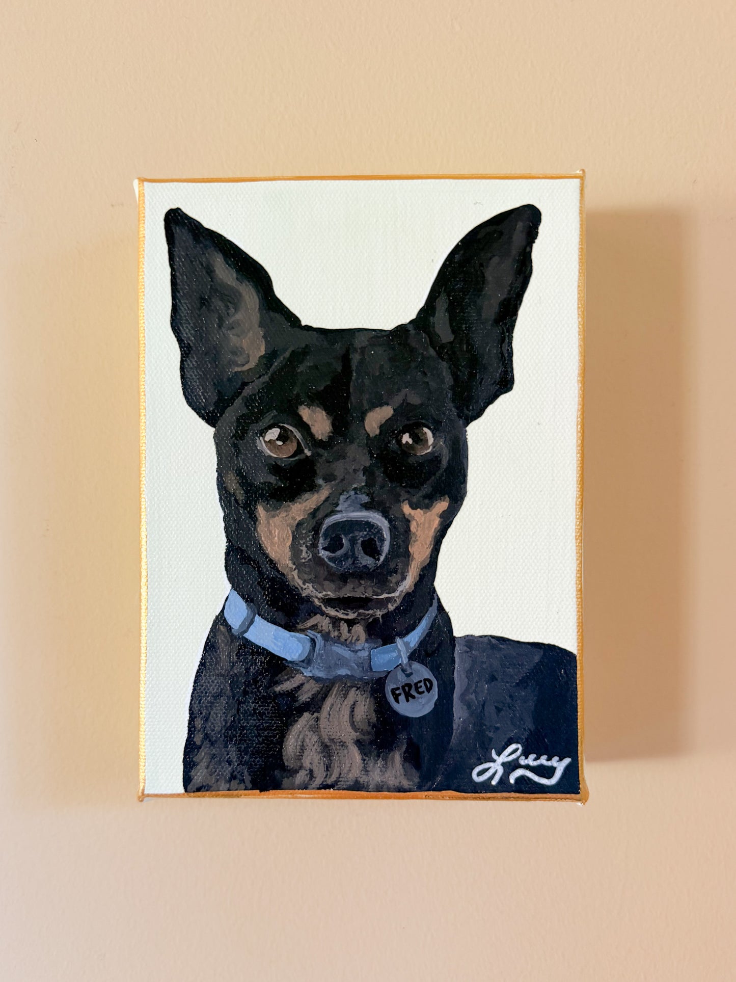 SMALL CUSTOM PET PORTRAIT