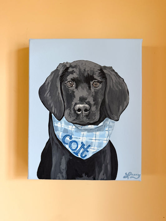 SMALL CUSTOM PET PORTRAIT