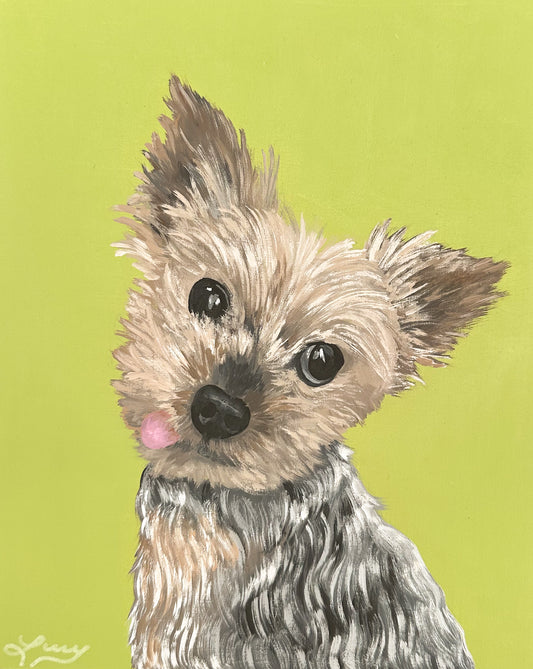 LARGE CUSTOM PET PORTRAIT